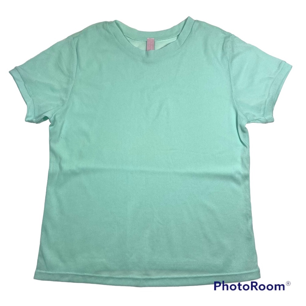 NWOT Victoria’s Secret mint green mesh top Size M